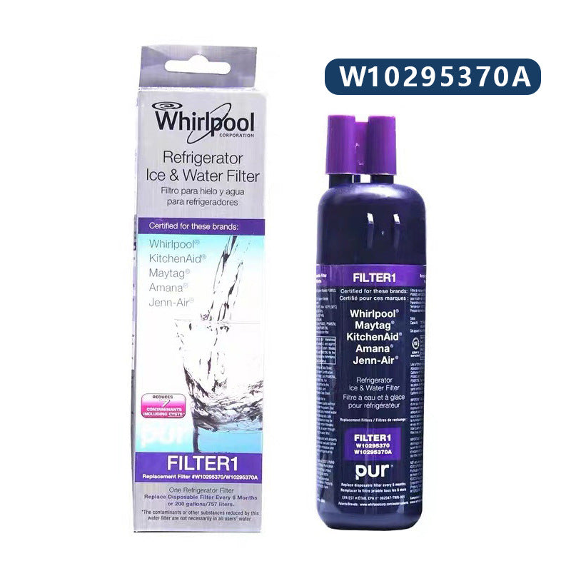 Whirlpool W10295370A Filter 1 Refrigerator Water Filter Replacement